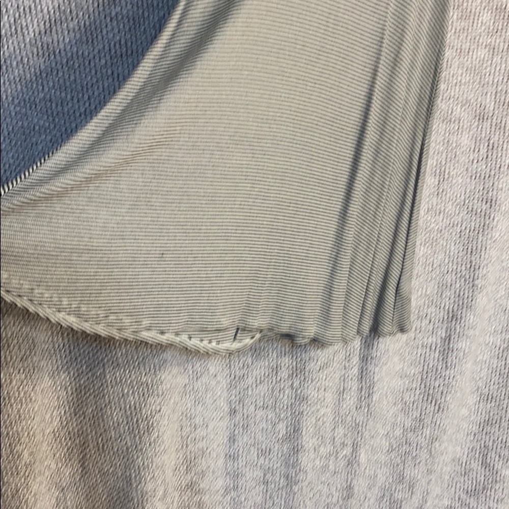 American Eagle Black/White Thin Striped SS Dress - Picture 5 of 7